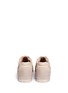 Back View - Click To Enlarge - FILLING PIECES - 'Low Plasma Heel Cap Orbit' nubuck leather sneakers