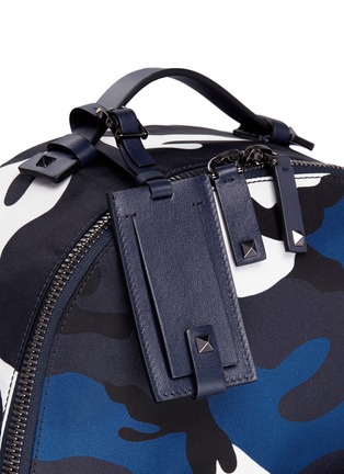  - VALENTINO GARAVANI - Rockstud camouflage print nylon backpack