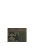 Main View - Click To Enlarge - VALENTINO GARAVANI - 'Camustars' leather patch canvas card holder