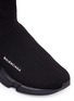 Detail View - Click To Enlarge - BALENCIAGA - 'Speed' slip-on knit sneakers