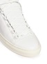 Detail View - Click To Enlarge - BALENCIAGA - Bicolour crinkled lambskin leather sneakers