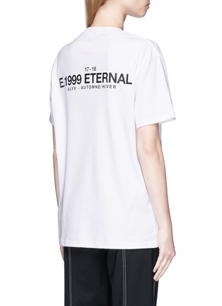  - ALYX - 'E. 1999 Eternal' print unisex T-shirt