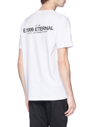 Back View - Click To Enlarge - ALYX - 'E. 1999 Eternal' print unisex T-shirt