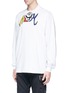 Front View - Click To Enlarge - ALYX - Graffiti logo print unisex sweatshirt