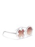 Figure View - Click To Enlarge - SONS + DAUGHTERS - 'XO' kids acetate sunglasses