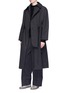 Figure View - Click To Enlarge - CRAIG GREEN - Attached strap worker coat