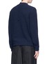 Back View - Click To Enlarge - CRAIG GREEN - Mock neck bouclé knit sweater