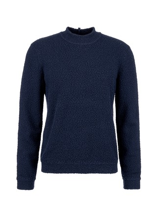 Main View - Click To Enlarge - CRAIG GREEN - Mock neck bouclé knit sweater