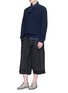 Figure View - Click To Enlarge - CRAIG GREEN - Mock neck bouclé knit sweater