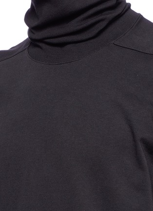Detail View - Click To Enlarge - RICK OWENS  - Turtleneck long sleeve T-shirt
