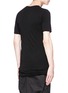 Back View - Click To Enlarge - RICK OWENS  - Stone wash T-shirt