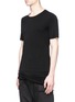Front View - Click To Enlarge - RICK OWENS  - Stone wash T-shirt