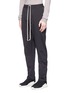 Front View - Click To Enlarge - RICK OWENS  - Dropped crotch jogging pants