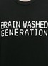 Detail View - Click To Enlarge - UNDERCOVER - 'Brain Washed Generation' print sweatshirt
