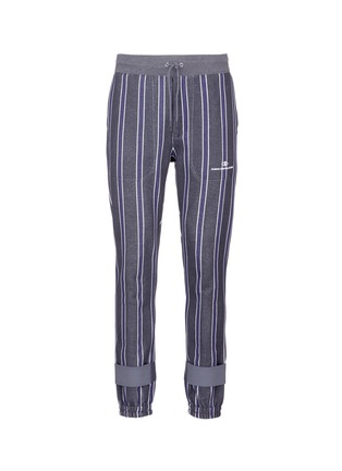 Main View - Click To Enlarge - UNDERCOVER - Strap detail stripe sweatpants