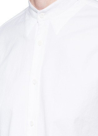 Detail View - Click To Enlarge - ANN DEMEULEMEESTER - 'Holt' detachable ruffle cuff shirt