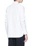 Back View - Click To Enlarge - ANN DEMEULEMEESTER - 'Holt' detachable ruffle cuff shirt