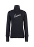 Main View - Click To Enlarge - ANN DEMEULEMEESTER - 'L'Avenir' print turtleneck terry towelling sweater