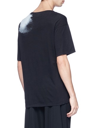 Back View - Click To Enlarge - ANN DEMEULEMEESTER - 'Lucian' pigment print T-shirt