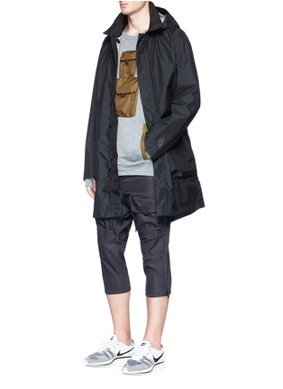Figure View - Click To Enlarge - NIKELAB - Front pocket cropped jogging pants