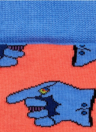 Detail View - Click To Enlarge - HAPPY SOCKS - x The Beatles glove socks