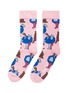 Main View - Click To Enlarge - HAPPY SOCKS - x The Beatles blue meanie socks