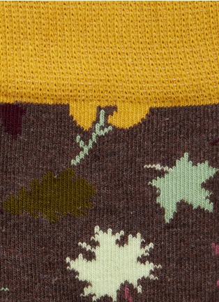 Detail View - Click To Enlarge - HAPPY SOCKS - Fall leaf socks