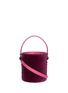 Main View - Click To Enlarge - 71172 - 'Santina' mini velvet drawstring bucket bag