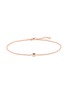 Main View - Click To Enlarge - LC COLLECTION JEWELLERY - Diamond 18k rose gold bracelet