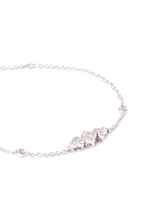 Detail View - Click To Enlarge - LC COLLECTION JEWELLERY - Diamond 18k white gold bracelet