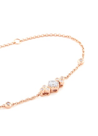Detail View - Click To Enlarge - LC COLLECTION JEWELLERY - Diamond 18k rose gold bracelet