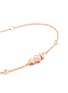 Detail View - Click To Enlarge - LC COLLECTION JEWELLERY - Diamond 18k rose gold bracelet