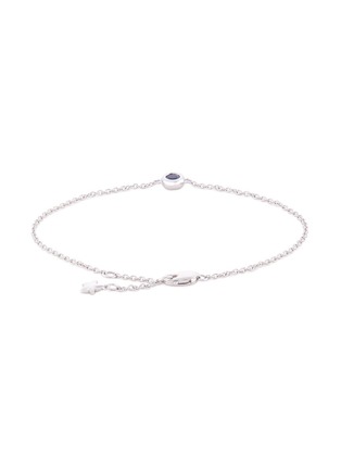 Figure View - Click To Enlarge - LC COLLECTION JEWELLERY - Sapphire 18k white gold bracelet