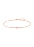 Main View - Click To Enlarge - LC COLLECTION JEWELLERY - Diamond 18k rose gold bracelet