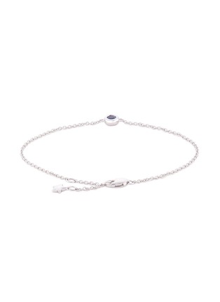 Figure View - Click To Enlarge - LC COLLECTION JEWELLERY - Sapphire 18k white gold bracelet