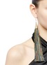 Figure View - Click To Enlarge - EDDIE BORGO - Long silk tassel earrings