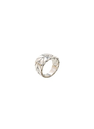 Figure View - Click To Enlarge - JOHN HARDY - Silver weave effect ring
