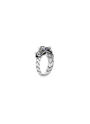 Main View - Click To Enlarge - JOHN HARDY - Sapphire silver naga ring