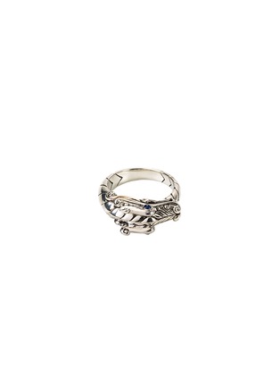 Main View - Click To Enlarge - JOHN HARDY - Sapphire silver Naga ring