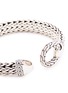 Detail View - Click To Enlarge - JOHN HARDY - Silver large woven chain bracelet