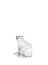 Figure View - Click To Enlarge - JUDITH LEIBER - 'Polar Bear' crystal pavé minaudière
