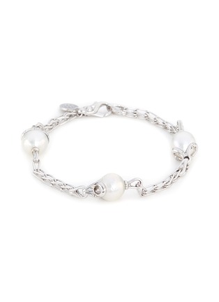 Main View - Click To Enlarge - JOHN HARDY - Freshwater pearl silver white rhodium bracelet