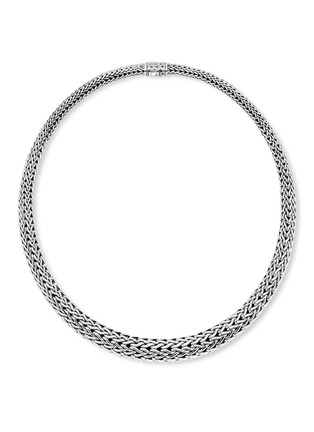 Main View - Click To Enlarge - JOHN HARDY - Woven silver necklace