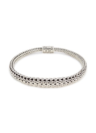 Main View - Click To Enlarge - JOHN HARDY - Silver woven chain bracelet