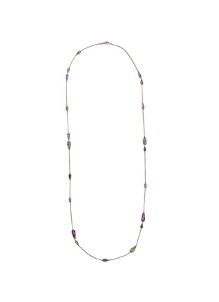 Main View - Click To Enlarge - JOHN HARDY - Gemstone silver chain effect station necklace
