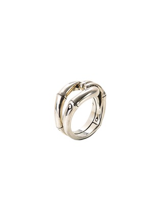 Figure View - Click To Enlarge - JOHN HARDY - Silver bamboo ring