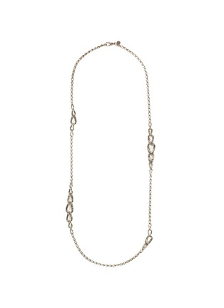 Main View - Click To Enlarge - JOHN HARDY - Silver bamboo loop chain necklace