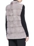 Figure View - Click To Enlarge - ISLA - 'Panther' mink fur long gilet