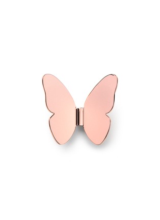 Main View - Click To Enlarge - GHIDINI 1961 - Butterfly coat hook – Rose Gold