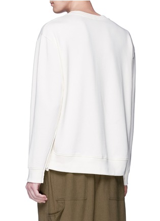 Back View - Click To Enlarge - 3.1 PHILLIP LIM - Reconstructed sweatshirt